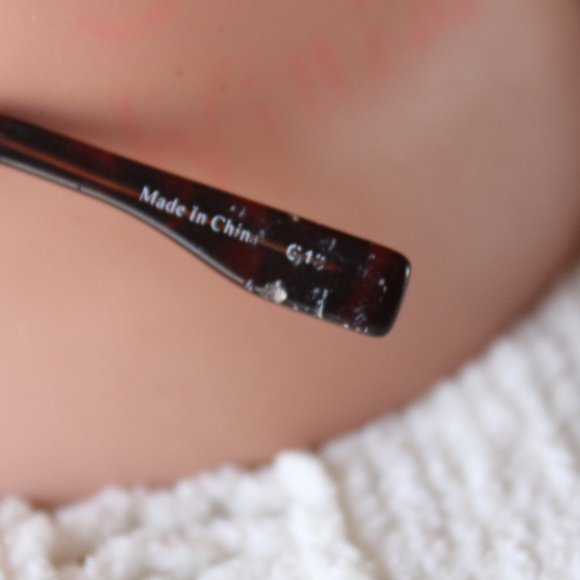 Precision 104 Brown Aviator Eyeglass Frames - Picture 7 of 8